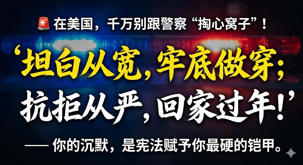 遇到美国警察拦下，应该怎么应对-图片1